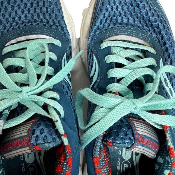Saucony shadow genesis teal blue running shoes size 6. Good condition (see photo - Picture 10 of 14